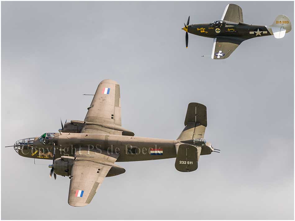 North american B25 Mitchel Bomber